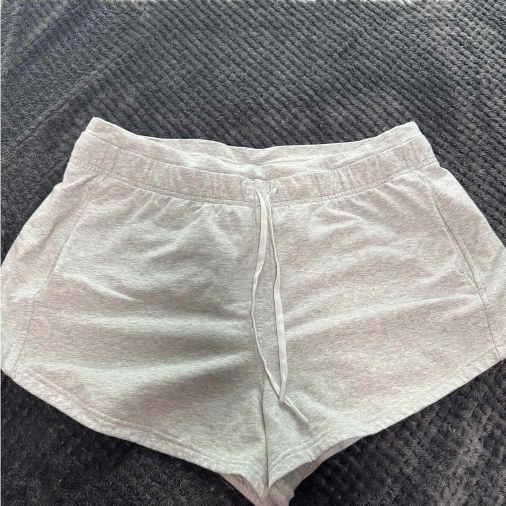 lululemon athletica Light Gray Athletic Shorts